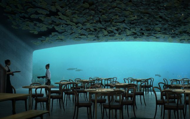 Primul restaurant subacvatic din Europa