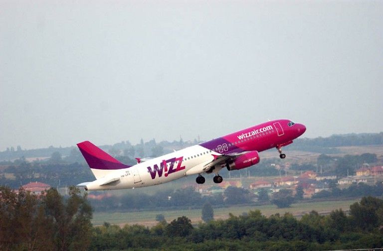 WizzAir muta patru rute de pe Aeroportul Fiumicino din Roma