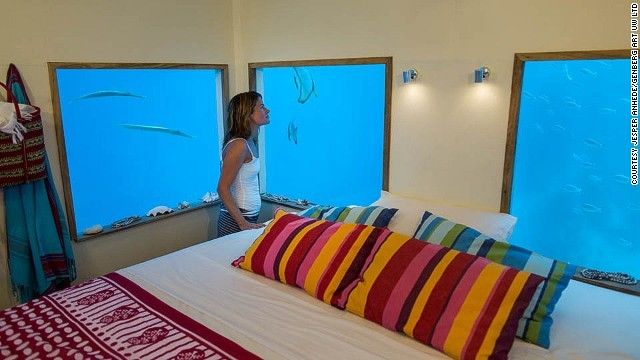 Probabil cel mai frumos hotel subacvatic din lume (FOTO)