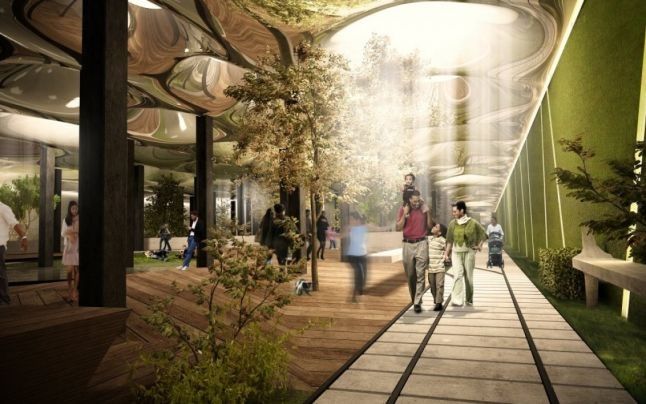 Vizita in viitor: cum va arata primul parc subteran din lume (FOTO)