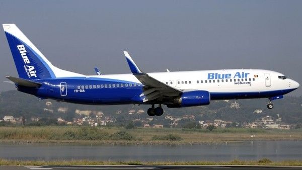 Blue Air introduce ruta interna Bucuresti-Iasi-Bucuresti