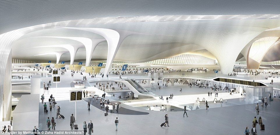 Cel mai mare aeroport din lume va fi deschis in 2019