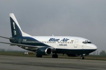 Blue Air a introdus orarul de vara 2014