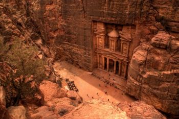 Petra, orasul de piatra din Iordania