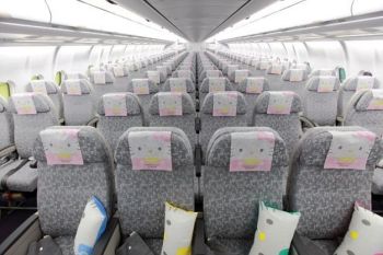 Avionul Hello Kitty vine in Europa: aeronava personalizata ajunge la Paris - foto 3