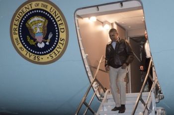 O romanca povesteste ce a vazut la bordul Air Force One: Am ramas surprinsa