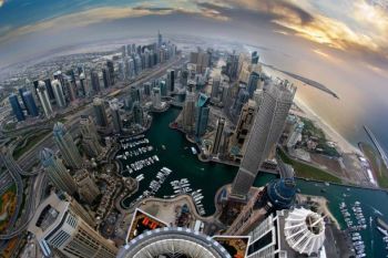 Cum se vede lumea de la etajul 148: cladirea Burj Khalifa are cel mai inalt turn de observatie din lume