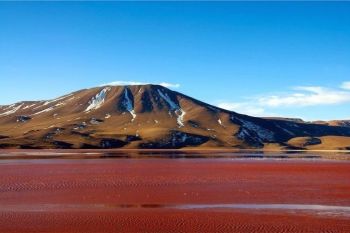 Te-ai scalda in ape atat de colorate? Laguna Rosie, Laguna Verde (FOTO) - foto 5