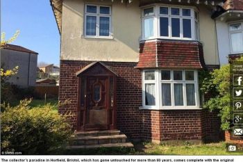 Casa care a ramas neatinsa timp de 80 de ani. Cum arata acum camerele sale (GALERIE FOTO)